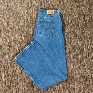 Women's Levi's Blue Classic Boot Cut Jeans Size 12S